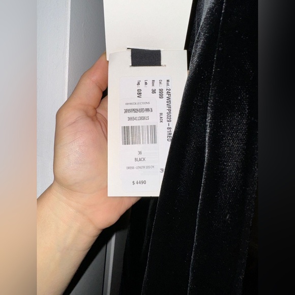 Giambattista Valli's black embellished gown Size 0 - Picture 5 of 6